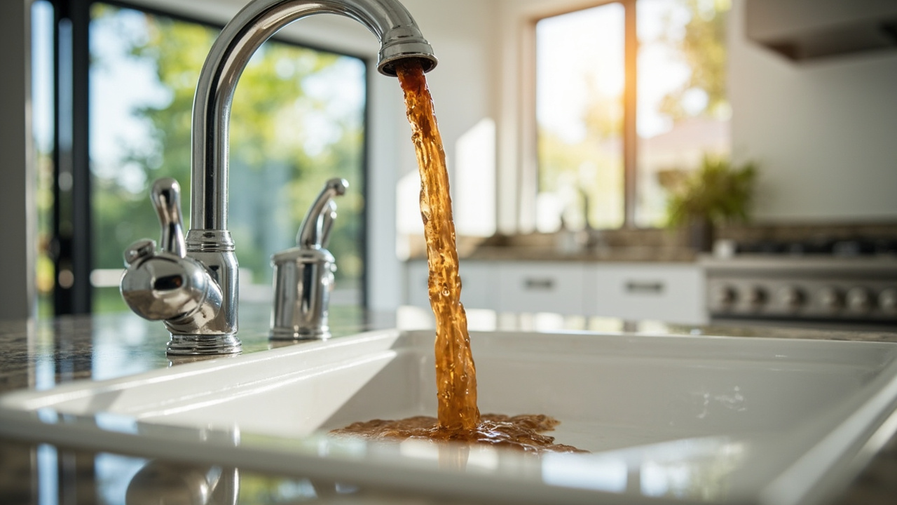 Why Columbus Water Turns Brown, Yellow, or Rusty
