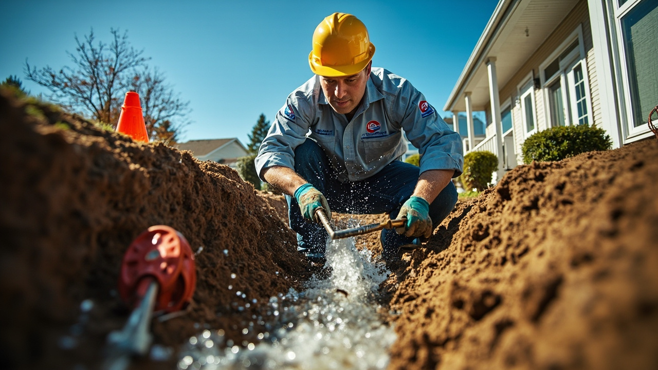 Emergency Main Water Line Break Repair in Columbus – We Stop the Flooding in 60 Minutes or Less