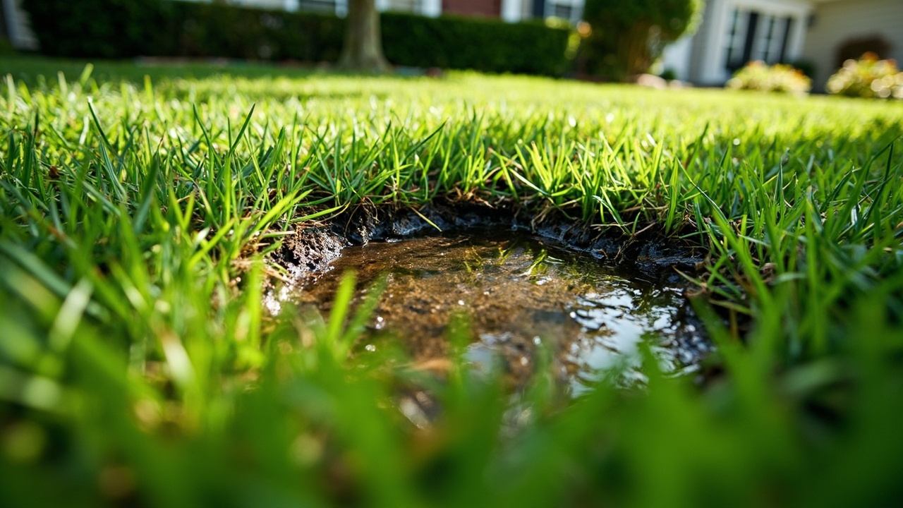 Why Wet Spots Keep Appearing in Columbus Yards