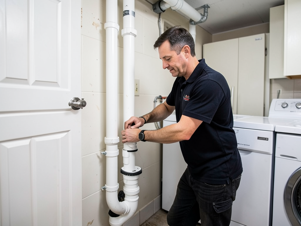 Preventing a Massive Laundry Room Flood in Your Georgian Heights Home with a Better Drain Setup