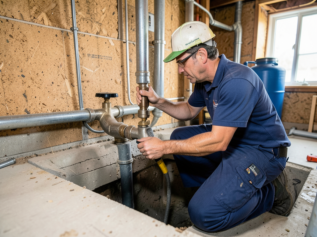 Preventing basement sewage backups with a backwate